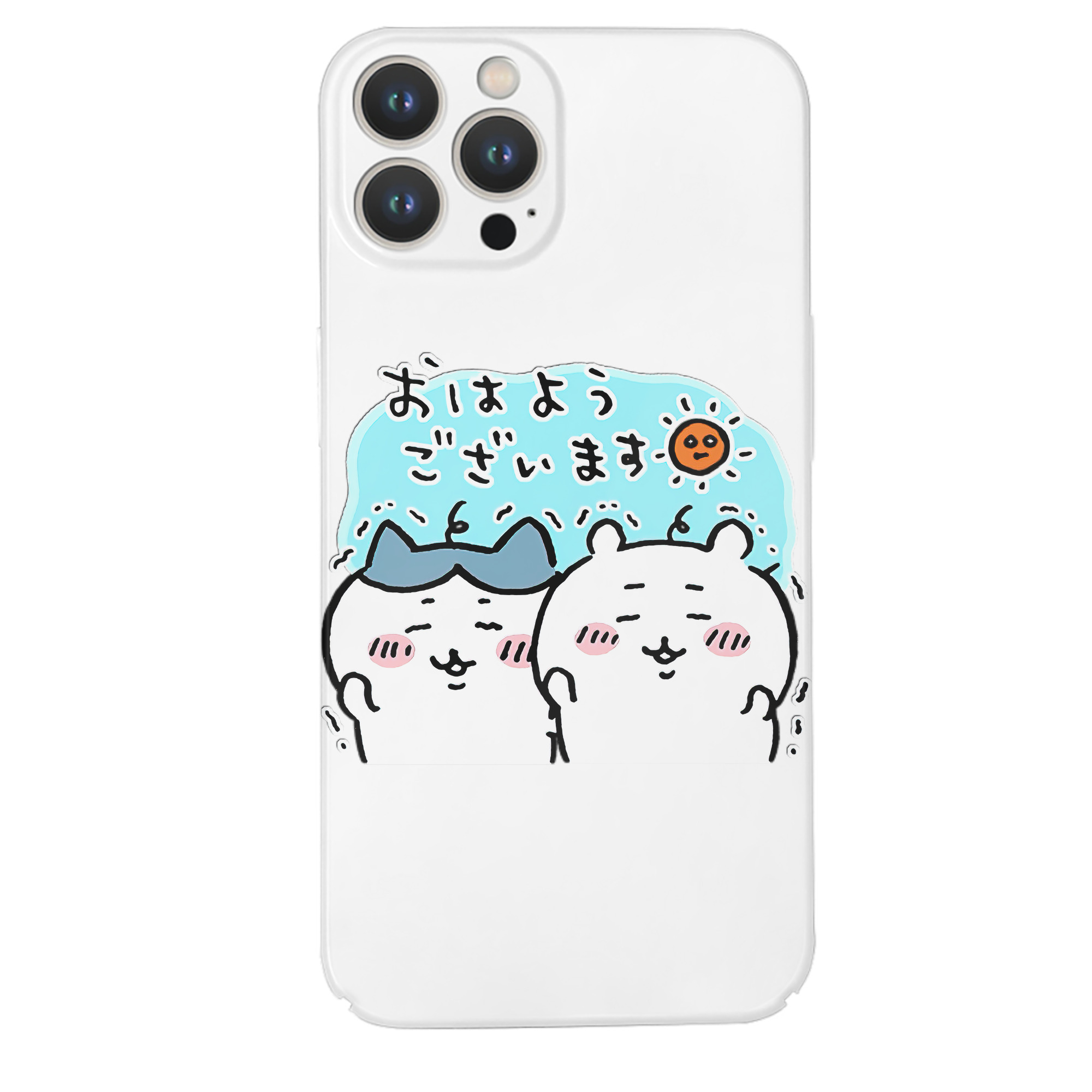 （画像用） ちいかわ ハチワレ Chii-kawa hachiware 【iPhone 14シリーズ対応】ハードケース